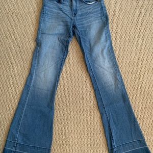 Stretchy Light Wash Denim Jeans